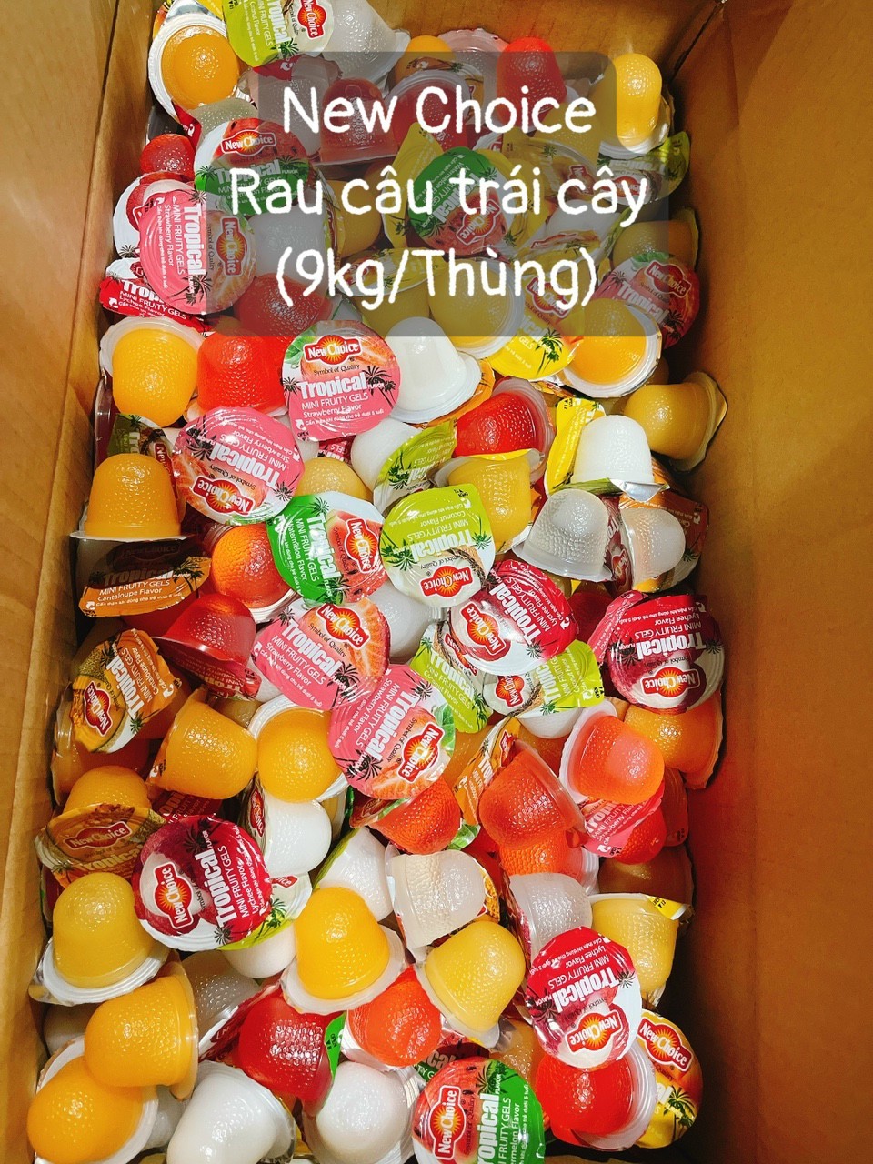 rau câu trái cây new choi 1kg date mới