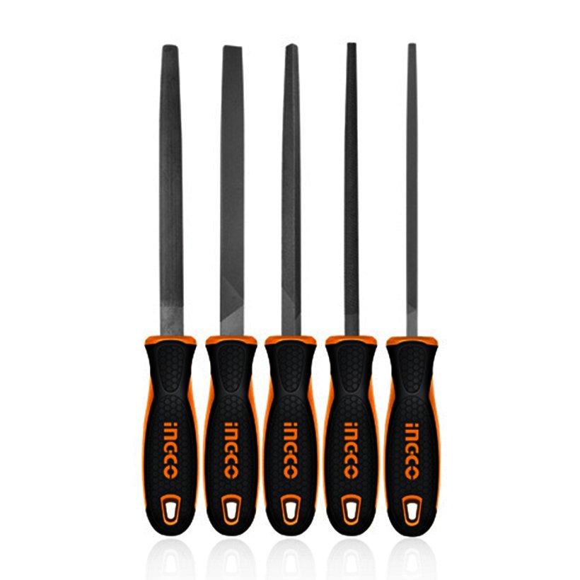 8inch bộ giũa thép 5 chi tiết ingco hktfs0508