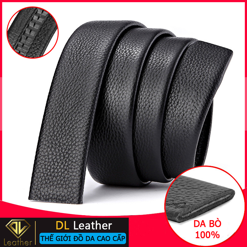 Thắt lưng nam da bò , dây nịt da thật 100%, 3 lớp, màu đen/nâu