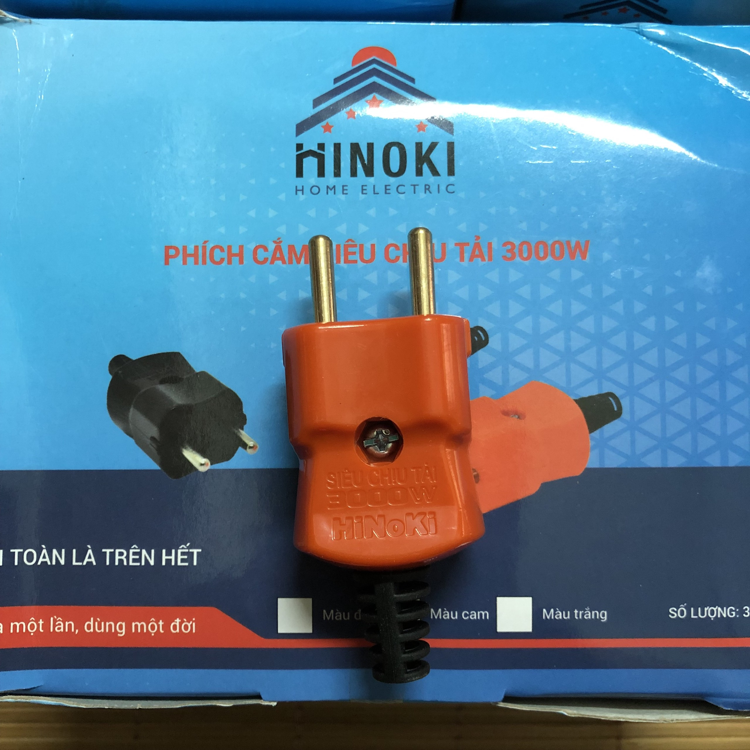 Phích cắm siêu chịu tải HiNoKi 3000W