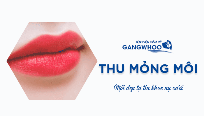 Thu mỏng môi - tạo hình môi (1 môi) tại Gangwhoo