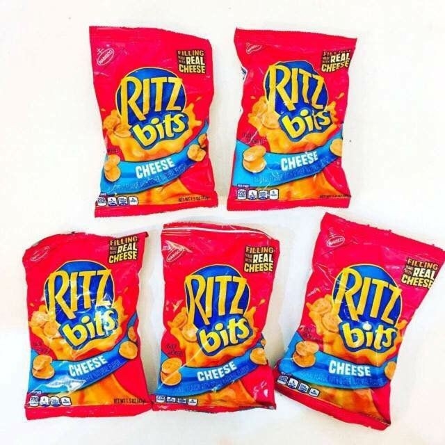 5 --10 gói bánh ritz phô mai mỹ - gói 42g