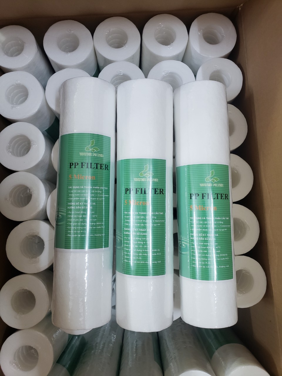 Lõi lọc nước 10 inch pp-5 micron -