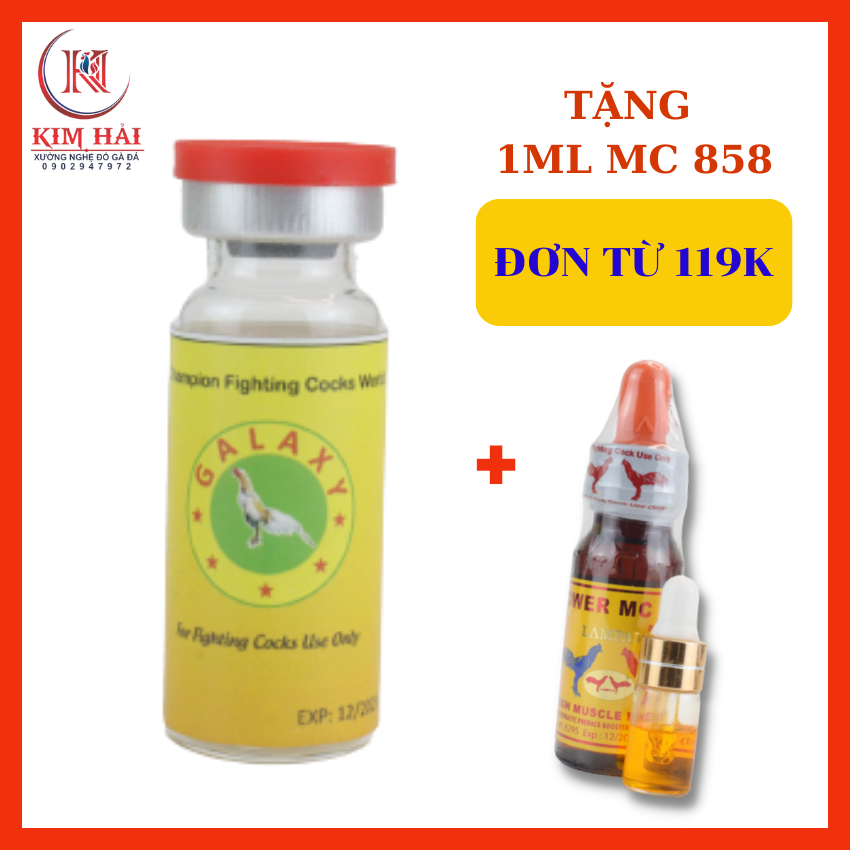 Tiêu Kén Galaxy [lọ 30 viên]-[cho gà uống trực tiếp]-Tiêu gom kén nước,kén cứng,tiêu sưng cho gà sau khi đá.
