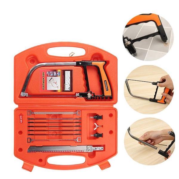Bộ cưa cầm tay mini đa chức năng tiện dụng, 09 lưỡi cưa