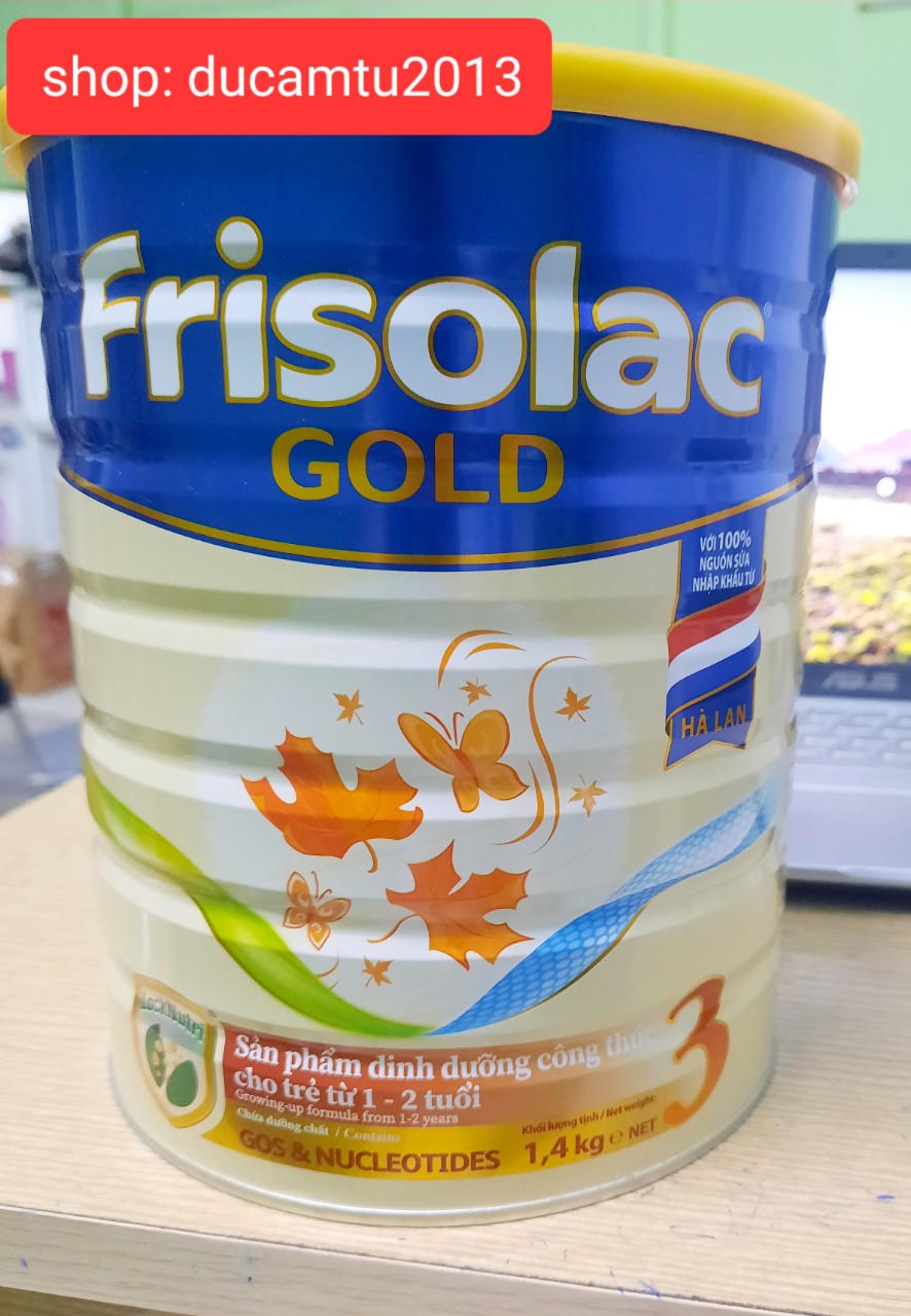 Sữa bột frisolac gold 3 1.4kg hsd 3-2024