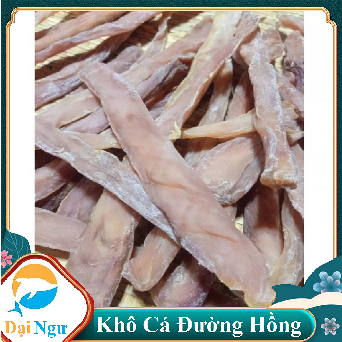 Khô cá đường - màu đỏ hồng hàng chất lượng loại 1---đại ngư