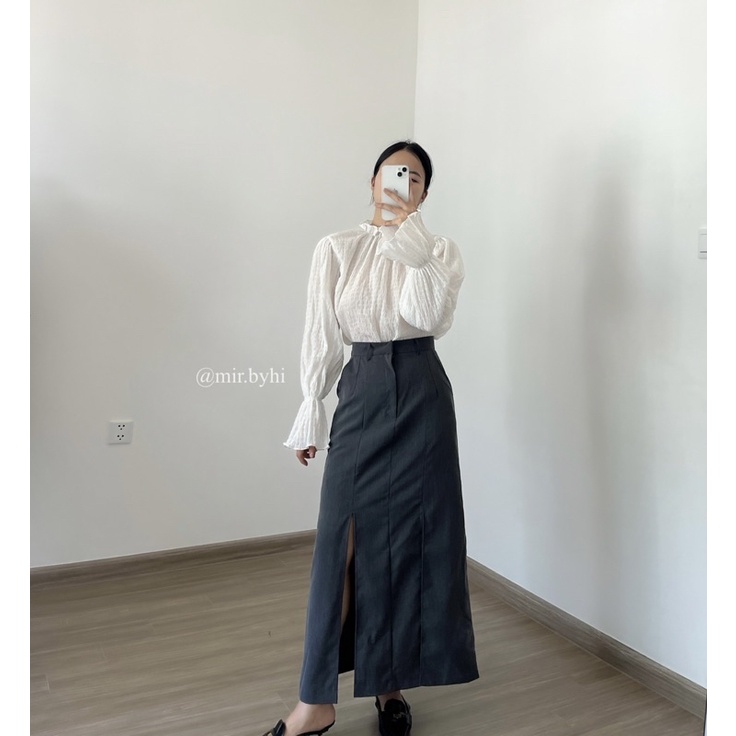 Mir.byHi: chân váy xẻ hai bên độc đáo