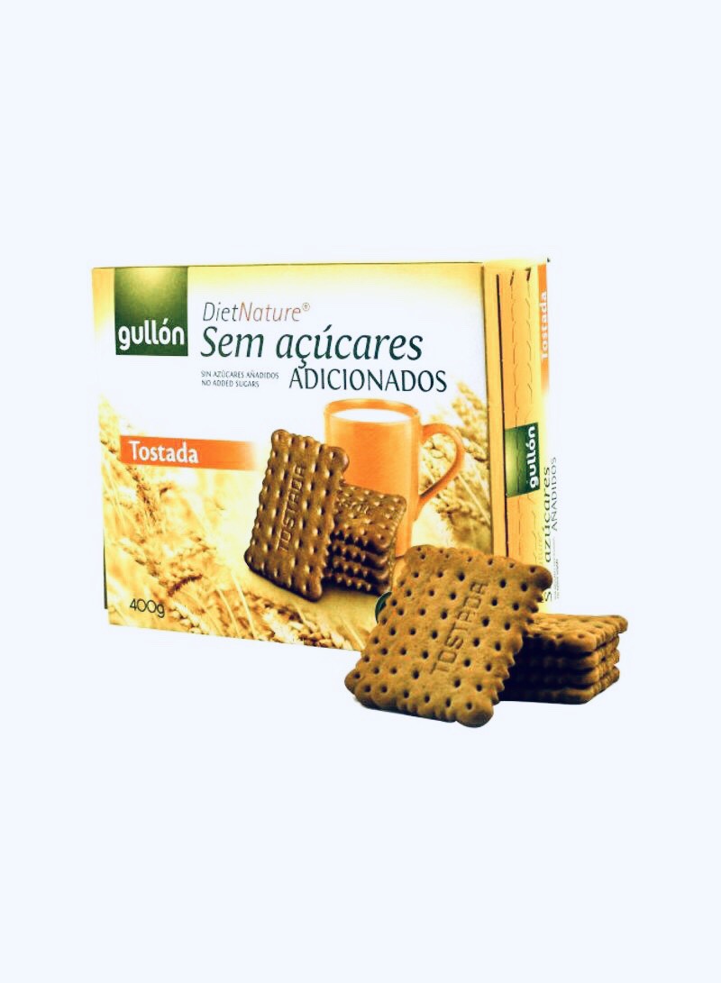 Bánh quy gullon ăn kiêng không đường tostada 400g