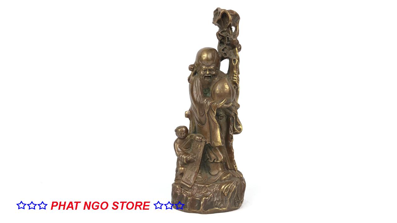 Tượng đồng ông thọ