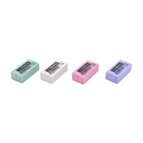 Gôm tẩy nhỏ STABILO Legacy trắng/màu (ER183)