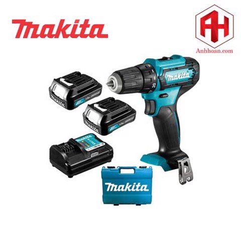 Máy khoan dùng pin 12v makita hp333dsye