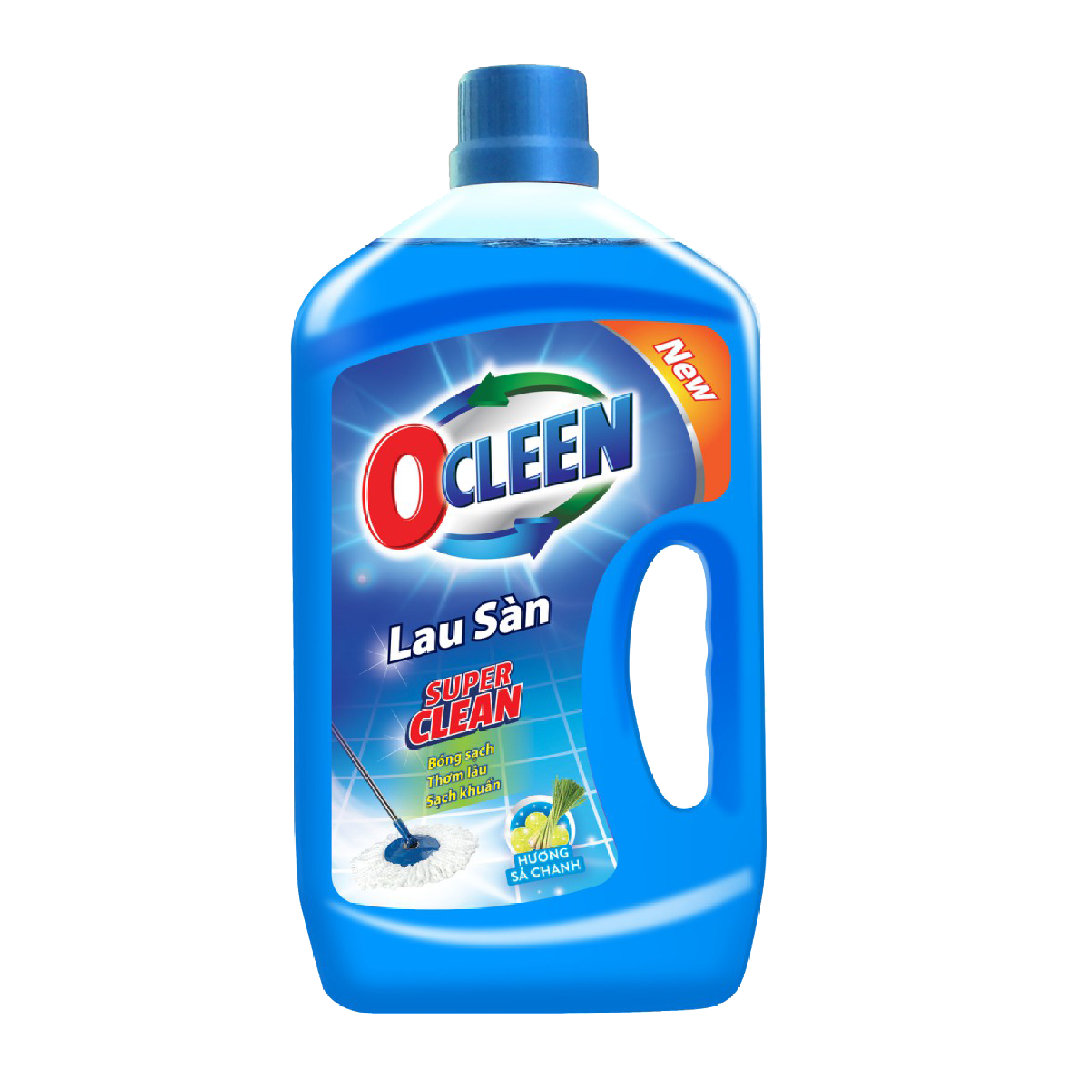 Nước lau sàn Ocleen Hương Sả Chanh 1L