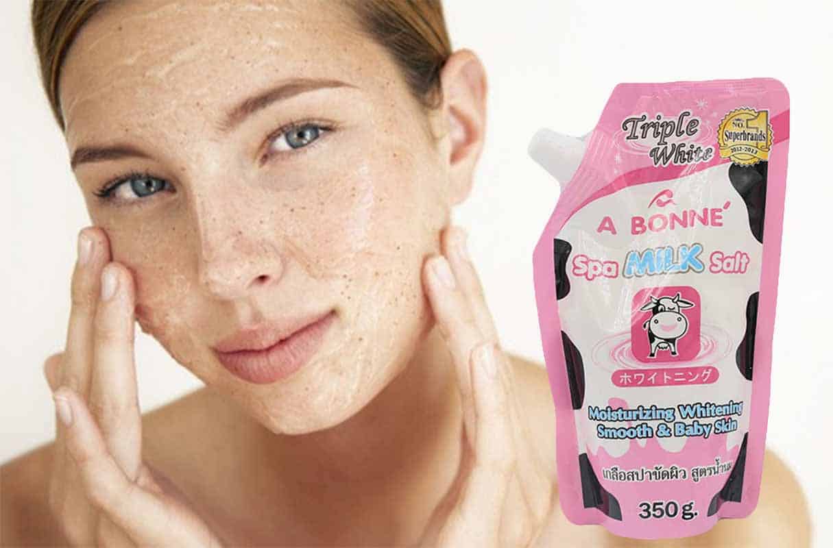 [HCM]MUỐI TẮM BÒ HỒNG  Muối bò tẩy tế bào chết bịch 350gr Thái Lan   Muối bò dùng để tẩy tế bào chết tẩy sạch bụi bẩn  xoá mờ các vết thâm ở đầu gối khuỷ tay