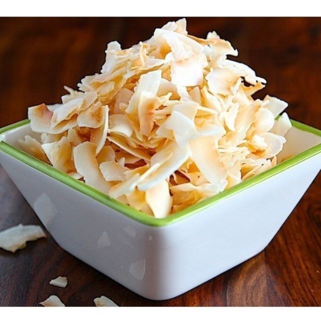 100g Dừa sấy giòn thơm ngon nguyên chất chuẩn Keto