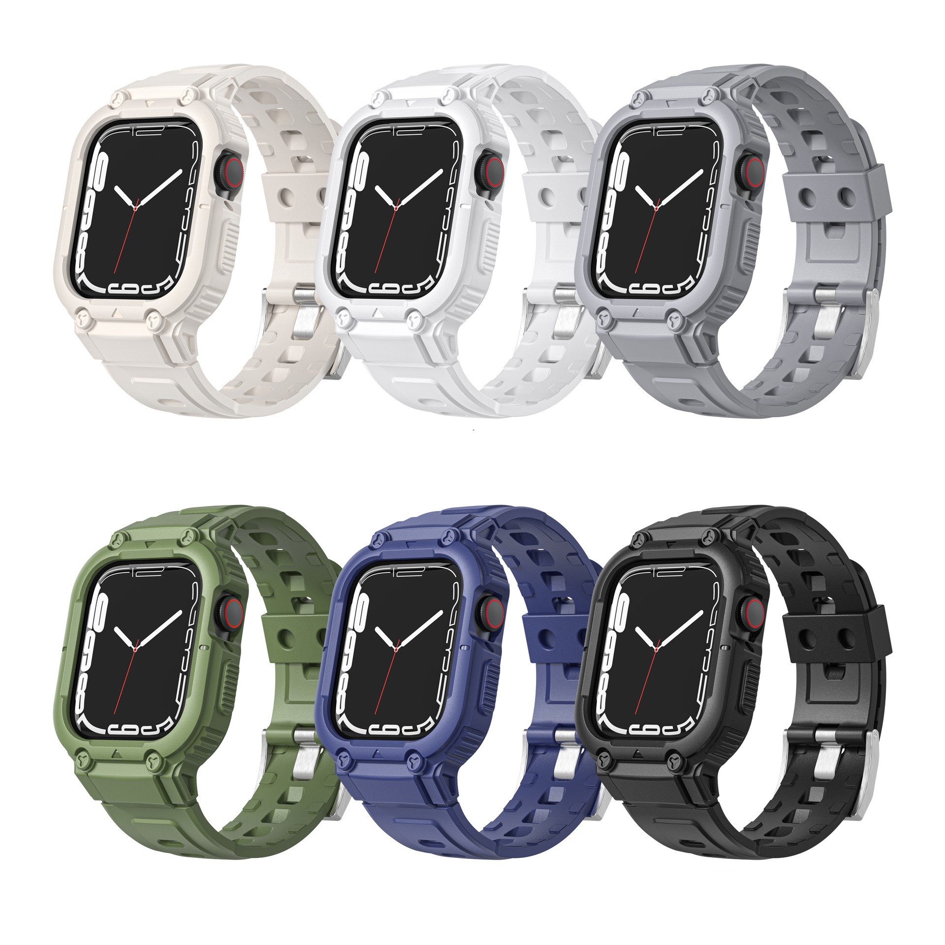Ốp case kèm dây đeo venture kai.n dành cho đồng hồ apple watch