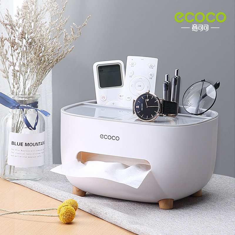 Hộp để giấy ăn, hộp để đồ đa năng Ecoco E2009