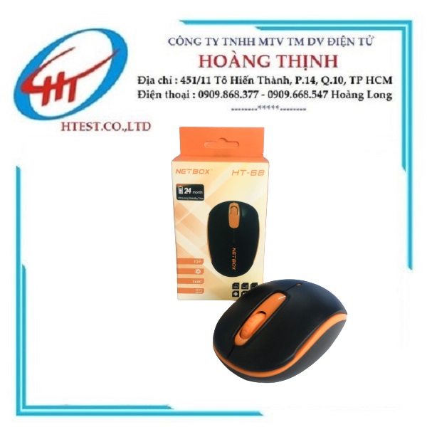 Chuột Không Dây Netbox HT68 - SP000399