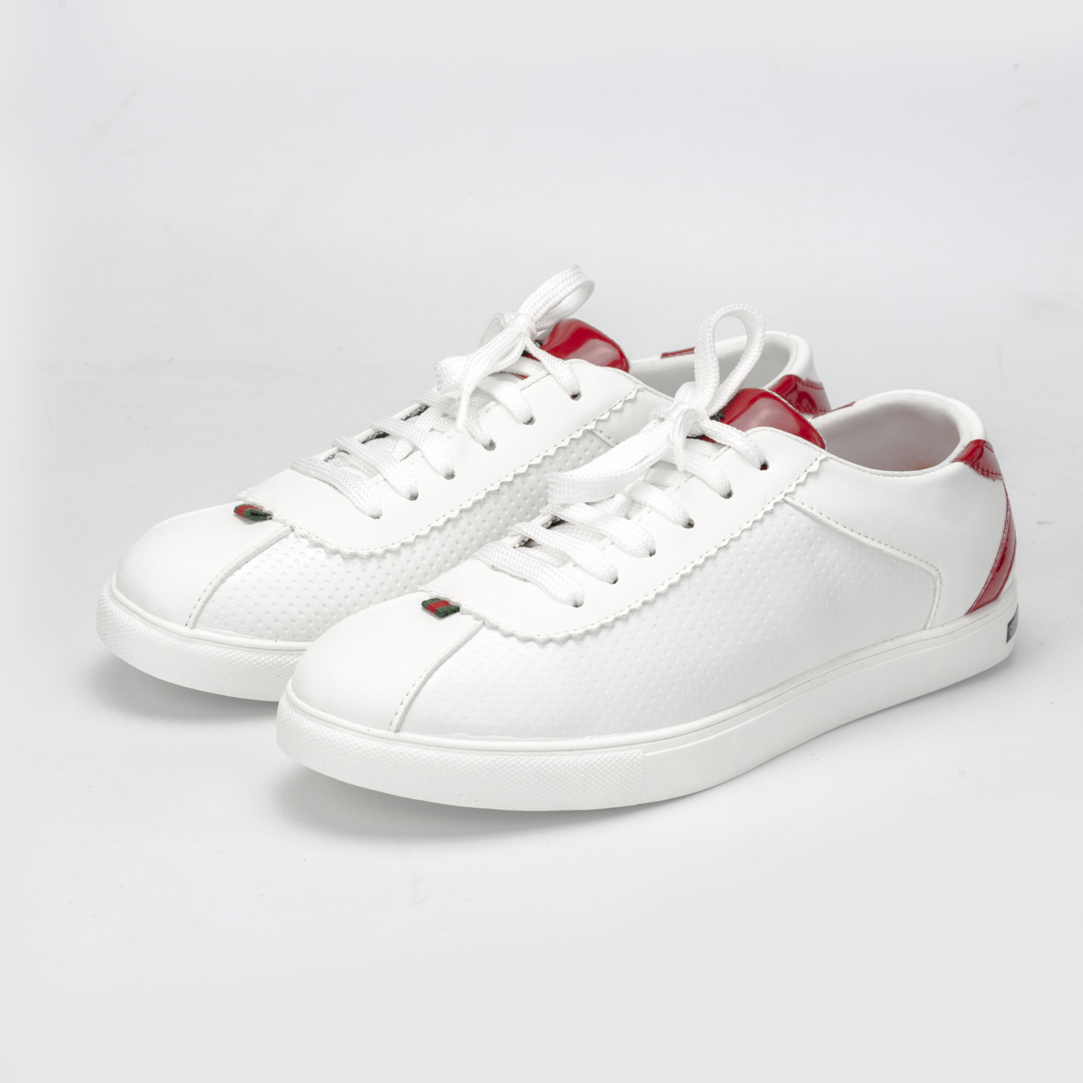 Giày nam, giày sneaker nam (trắng) Tặng tất khử mùi Nano