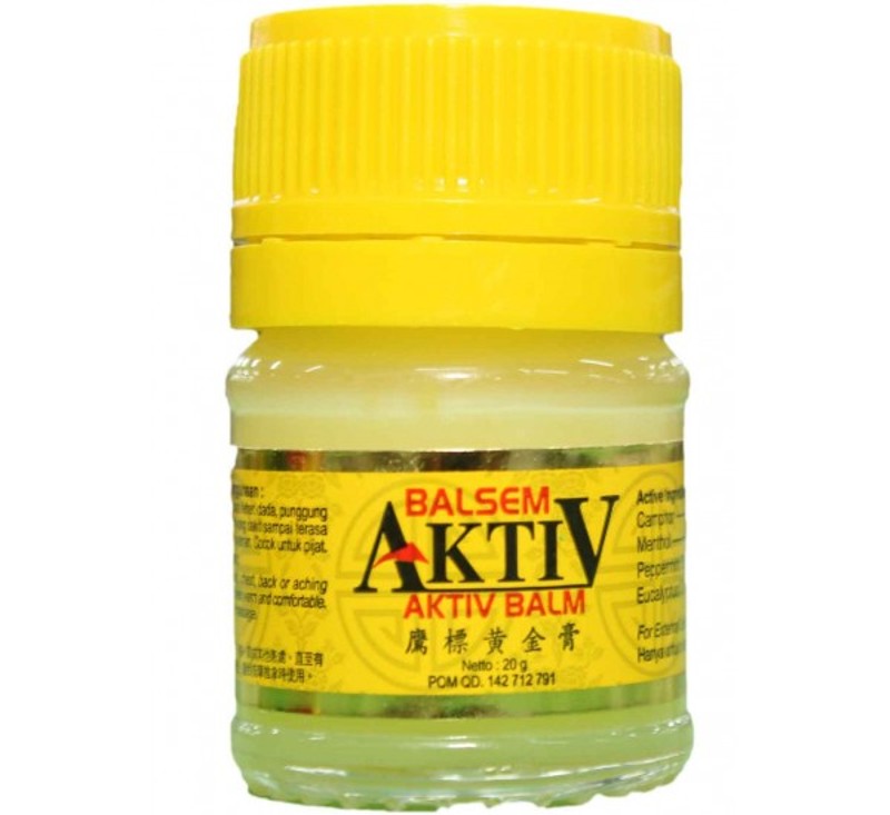 01 Dầu cù là vàng Balsem AKTIV (Indonesia) 40gr