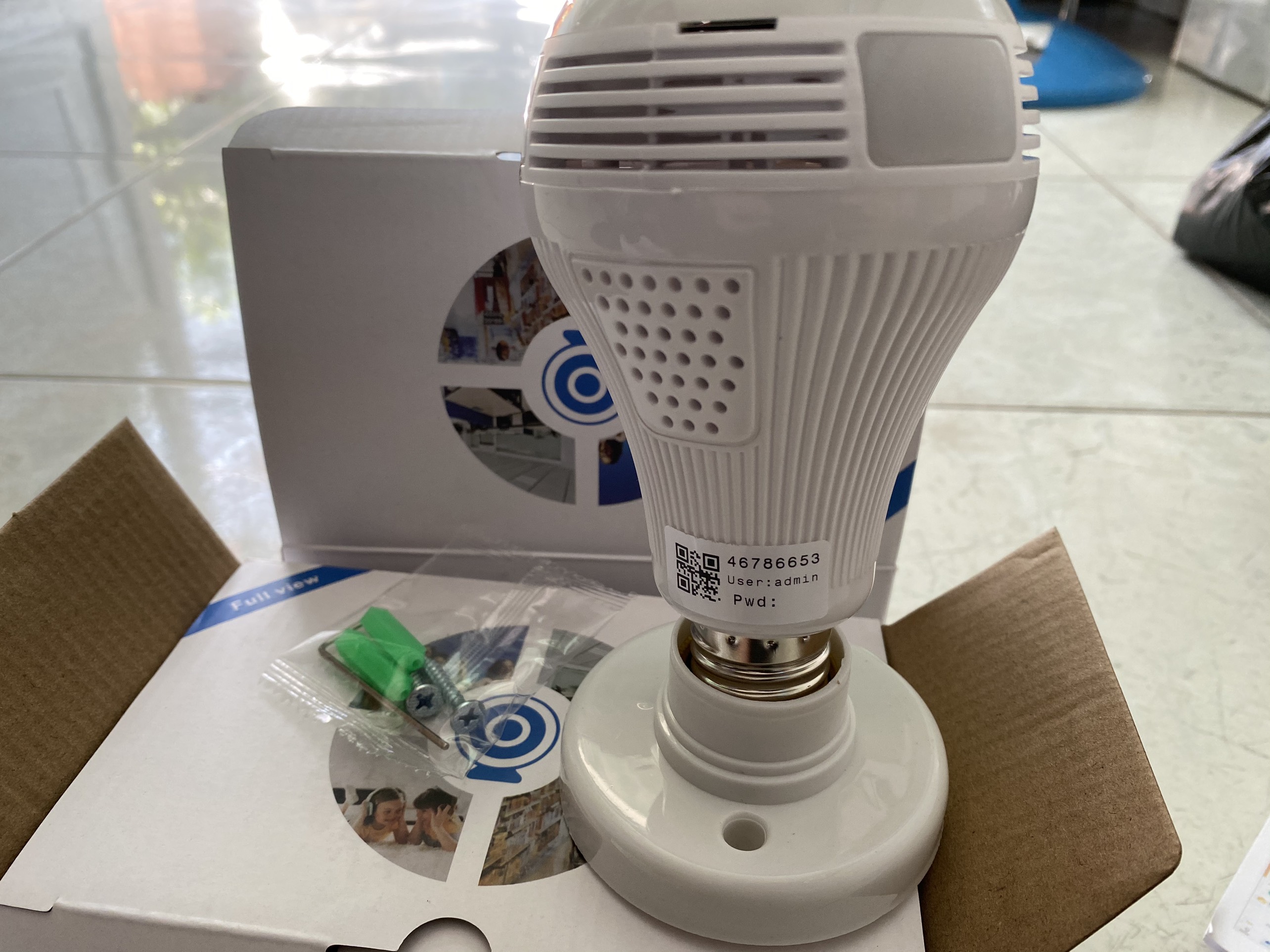 [HCM]Camera WIFI Hình Bóng Đèn Yoosee