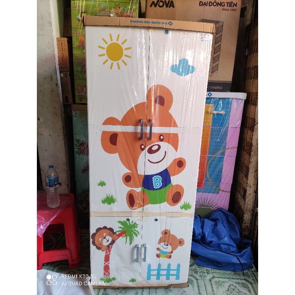 Tủ royal 2 tầng nhựa qui phúc