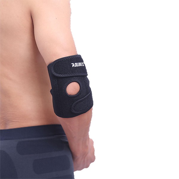 [HCM]Đai Bảo Vệ Khủy Tay Tập GYM Chơi Thể Thao Elbow Support Có Lò Xo Chịu Lực Aolikes 7946 (1 Chiếc)