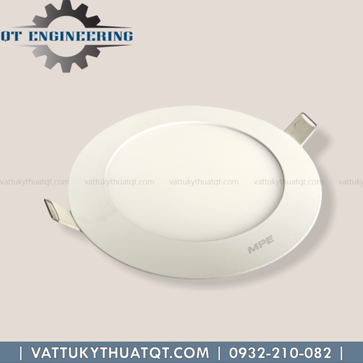 ĐÈN LED PANEL ÂM TRẦN TRÒN 9W MPE (RPL-9) | VATTUKYTHUATQT.COM