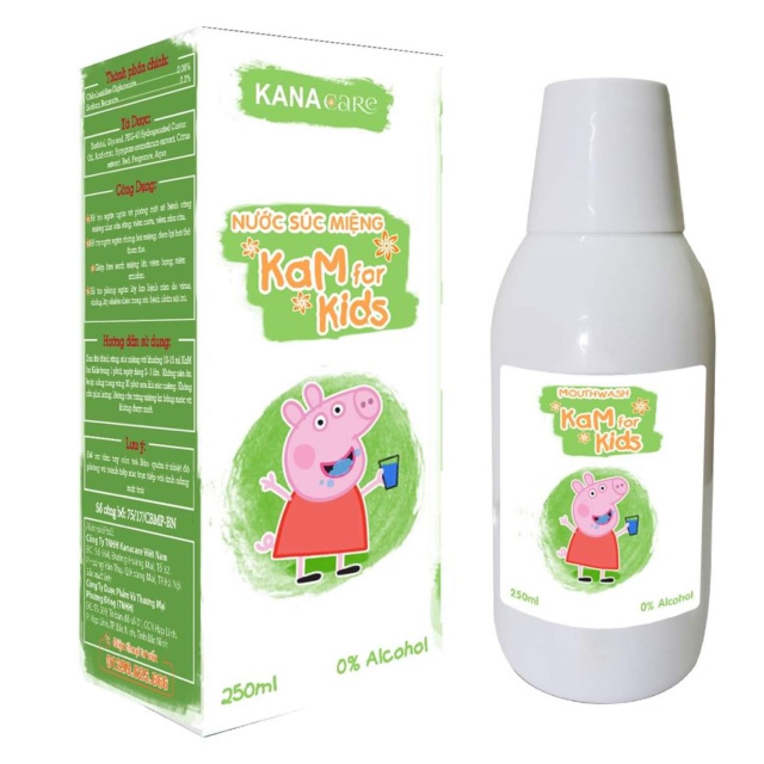 Nước súc miệng KaM for Kid - KanaCare