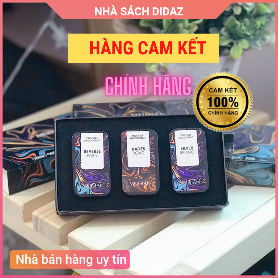 Nước hoa khô nam nữ dạng sáp Median chính hãng SET 3 MÙI unisex ngọt nhẹ thơm lâu