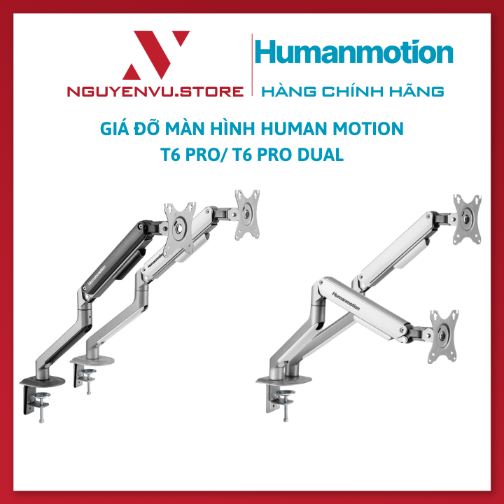 Giá đỡ màn hình human motion t6 / human motion t6 pro / human motion t6 pro dual - hàng chính hãng