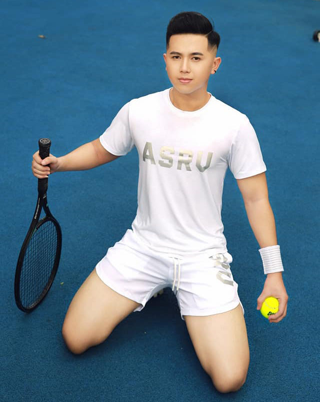 Bộ Quần Áo Gym Nam ASRV Thun Lạnh Co Giãn 4C Thoáng Mát, Bộ Đồ Thể Thao Nam Chất