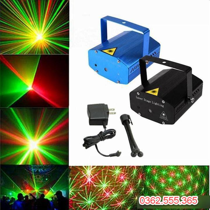 ĐÈN CHIẾU LASER SÂN KHẤU 7 MÀU CẢM ỨNG THEO ĐIỆU NHẠC - ĐÈN CHIẾU LASE SÂN KHẤU