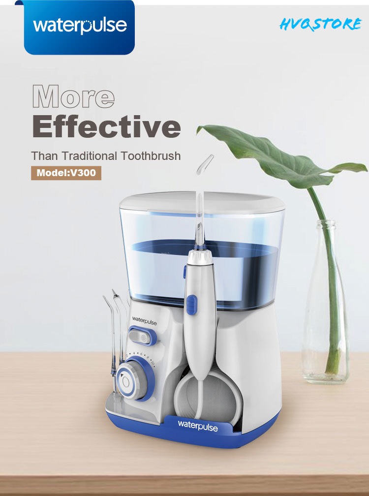 Máy tăm nước Waterpulse V300 chính hãng phù hợp vệ sinh răng miệng gia đình