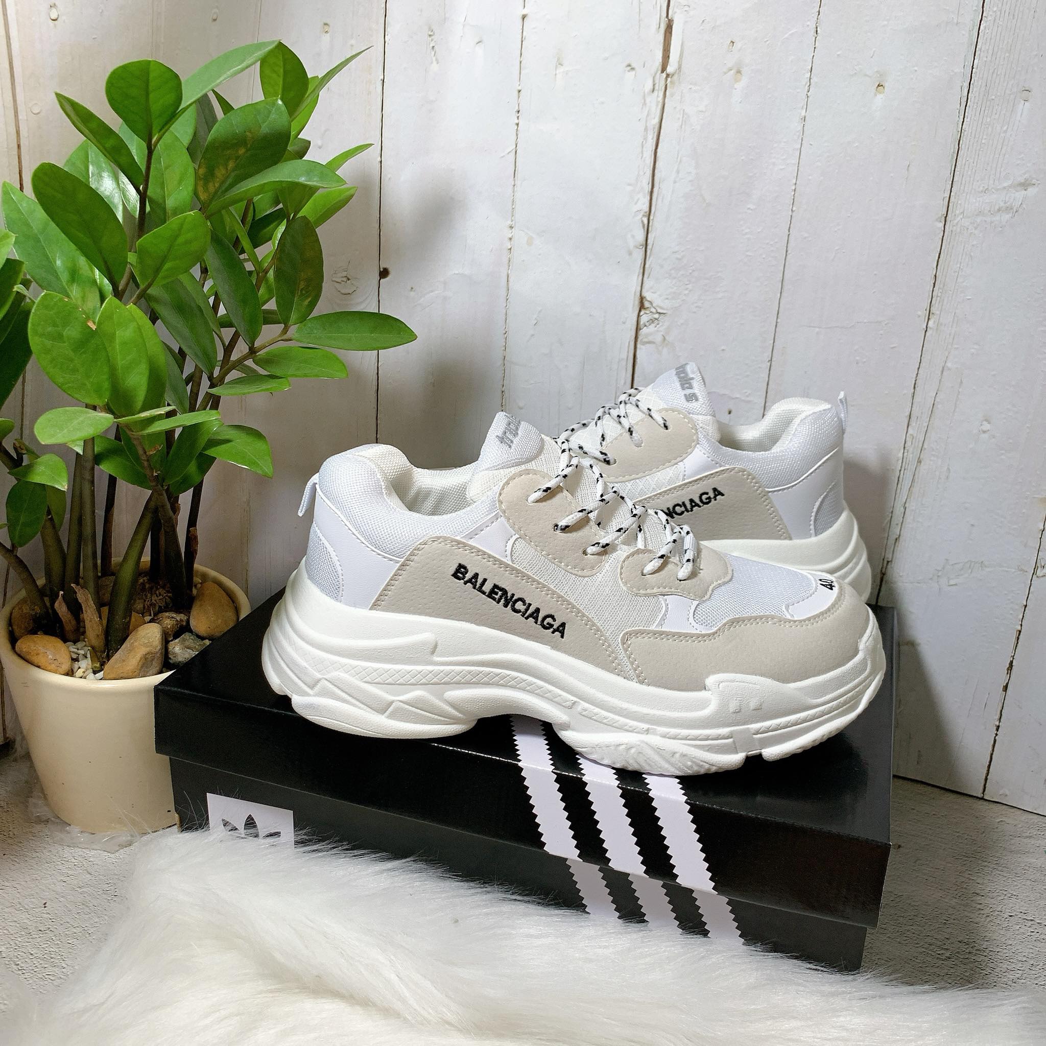 Giày tăng chiều cao nam nữ loại đẹp chuẩn da - Tặng hộp