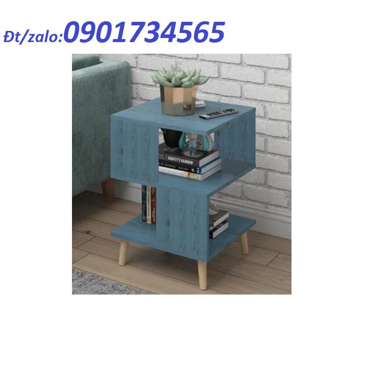 Tủ đầu giường, tủ zíc zắc, tủ đầu giường xanh, trắng, nâu vân gỗ, tủ đầu giường 3 tầng