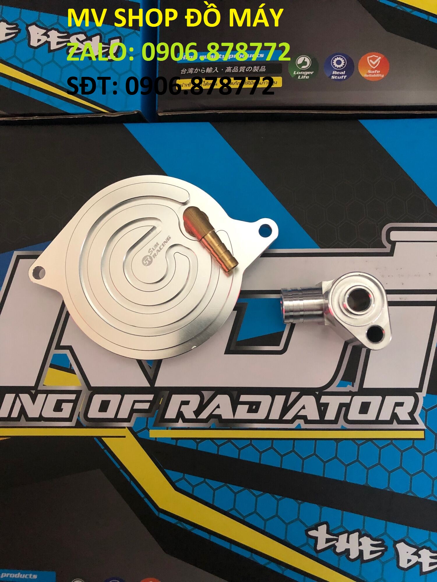 Bộ nắp tròn bơm nước cnc ver mới cho ex135/150