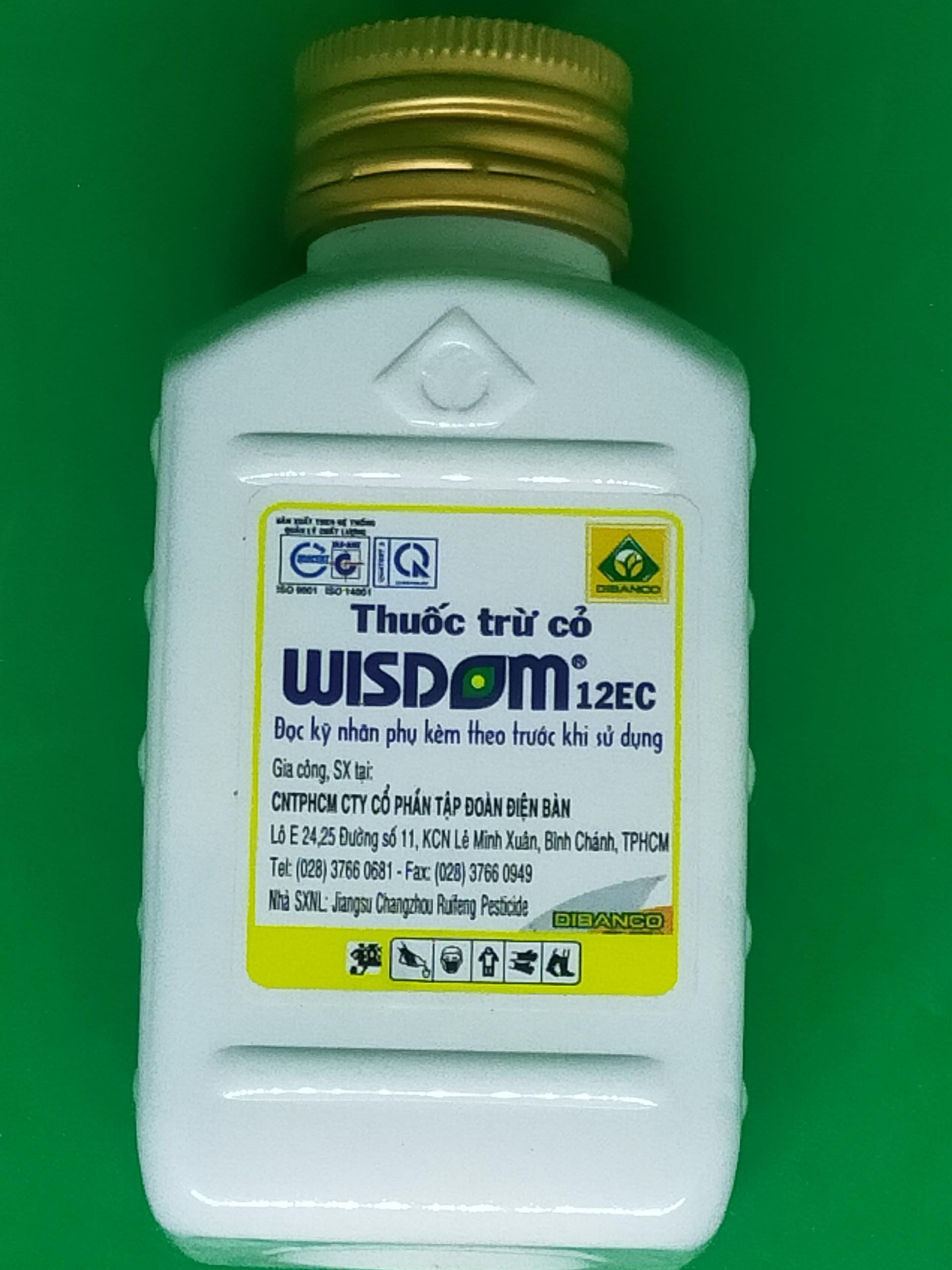 Thuốc trừ cỏ, thuốc diệt cỏ Wisdom 100ml dùng trên cây trồng cạn