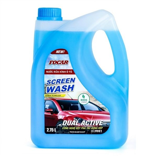 [Công nghệ GERMANY] Nước rửa kính ô tô Focar Screen Wash - Nước xịt rửa kính ô tô- Nước lau kính, nước kính đậm đặc, nước rửa kính xe hơi, nước rửa kính lái, nước rửa kính xe, nước rửa kính lái xe hơi