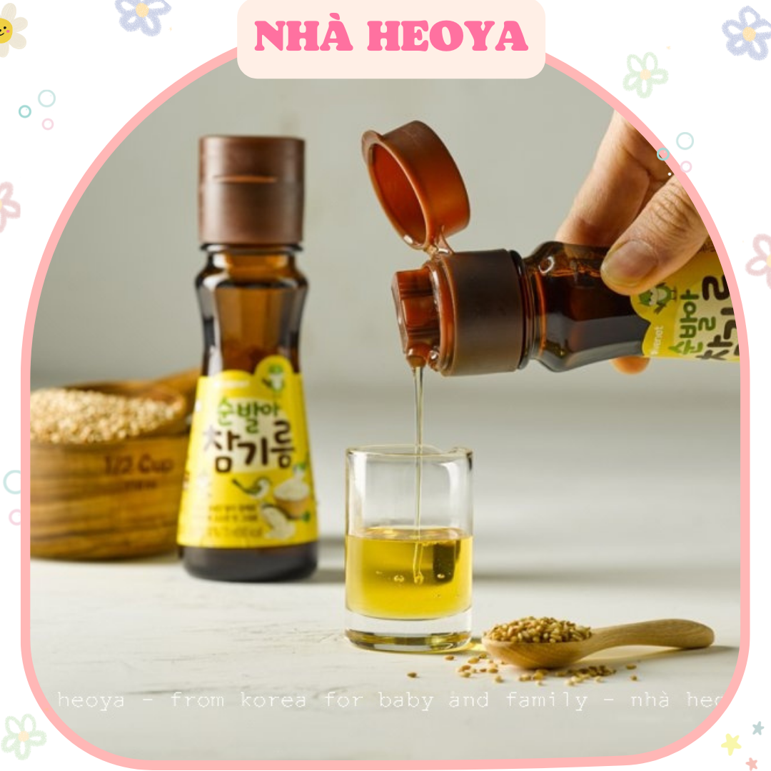 Dầu mè dinh dưỡng ivenet cho bé chính hãng hàn quốc