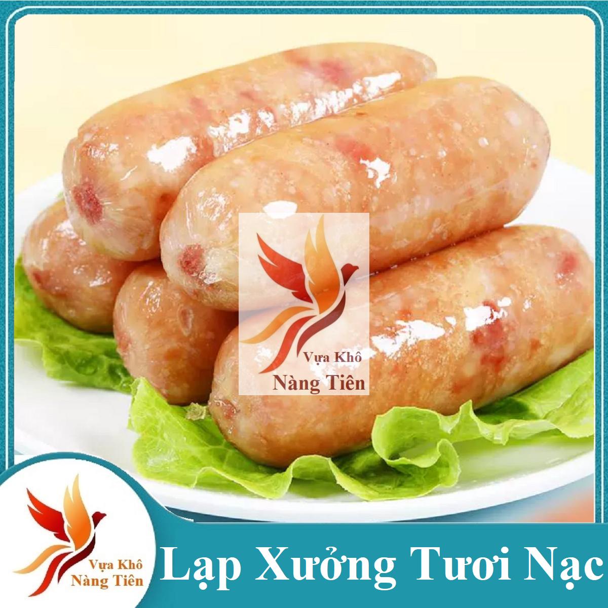 1kg Lạp Xưởng Tươi Siêu Nạc Thơm Béo Thịt Đỏ Tự Nhiên Nướng Chiên Không Màu Thực Phẩm - VỰA KHÔ NÀNG TIÊN