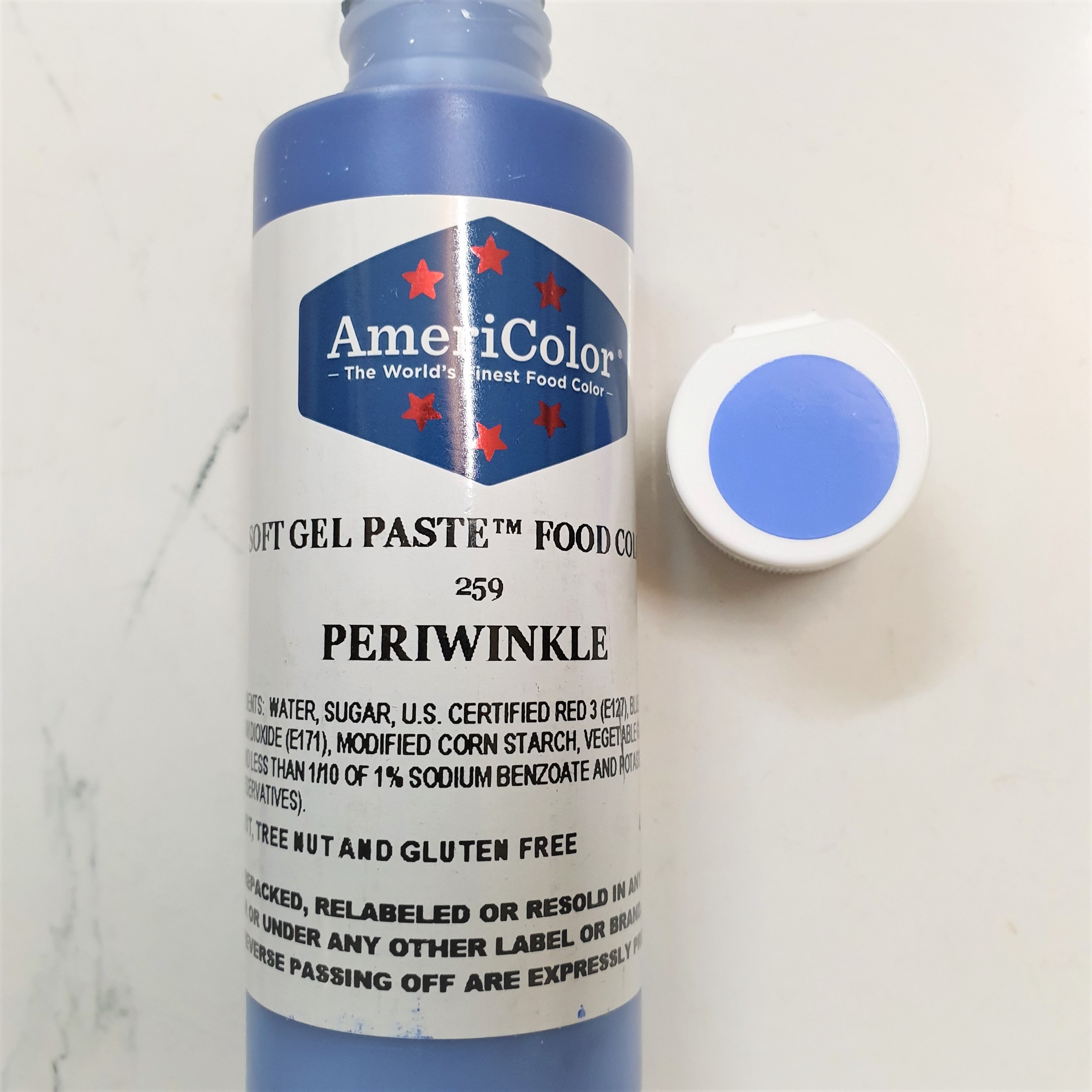 Màu thực phẩm Americolor Periwinkle 4.5oz