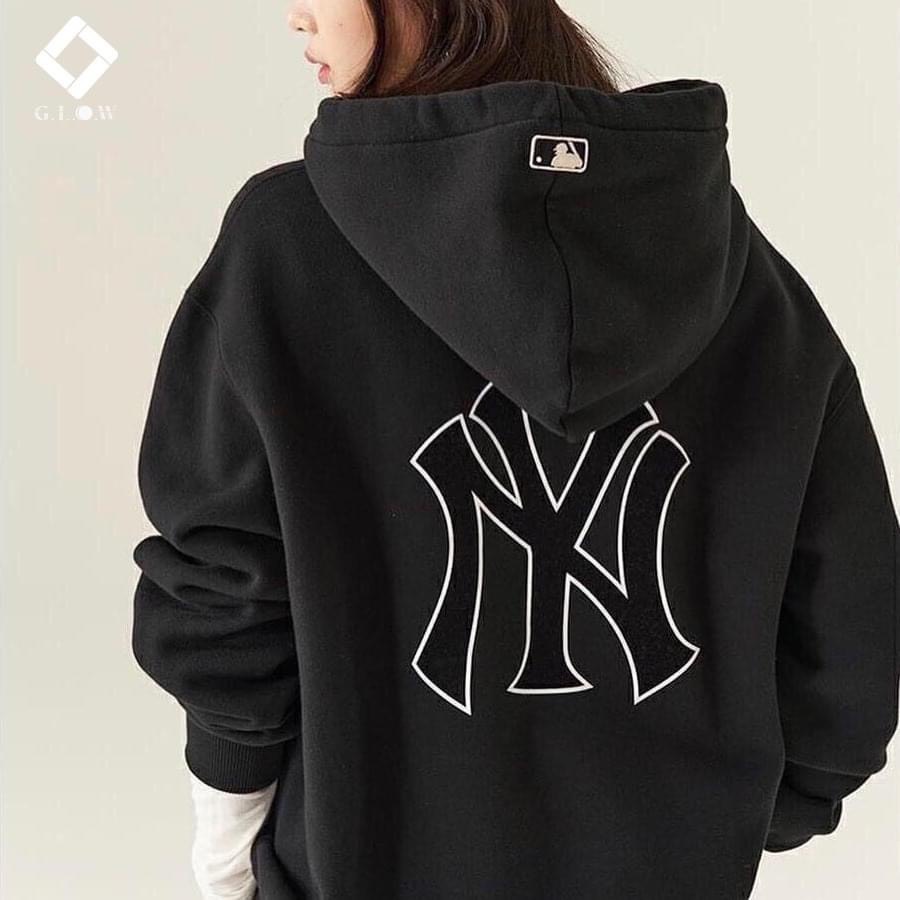 Áo Nỉ Hoodie chữ N.Y hai mặt đẹp dày dặn Áo hoodies nỉ bông, áo nỉ mũ hai lớp đẹp, áo mùa đông