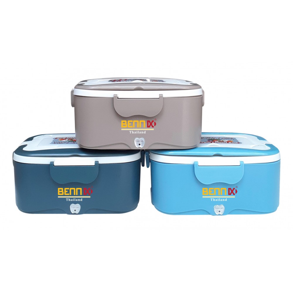 Hộp cơm hâm nóng ruột Inox 304 cắm điện Bennix Thái Lan BN-88I bảo hành 24 tháng kèm túi xách (giao màu ngẫu nhiên)