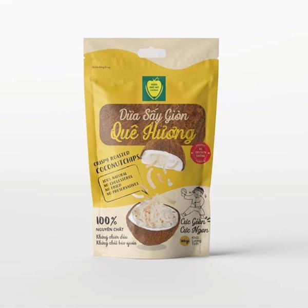 Dừa sấy giòn Quê hương 300g