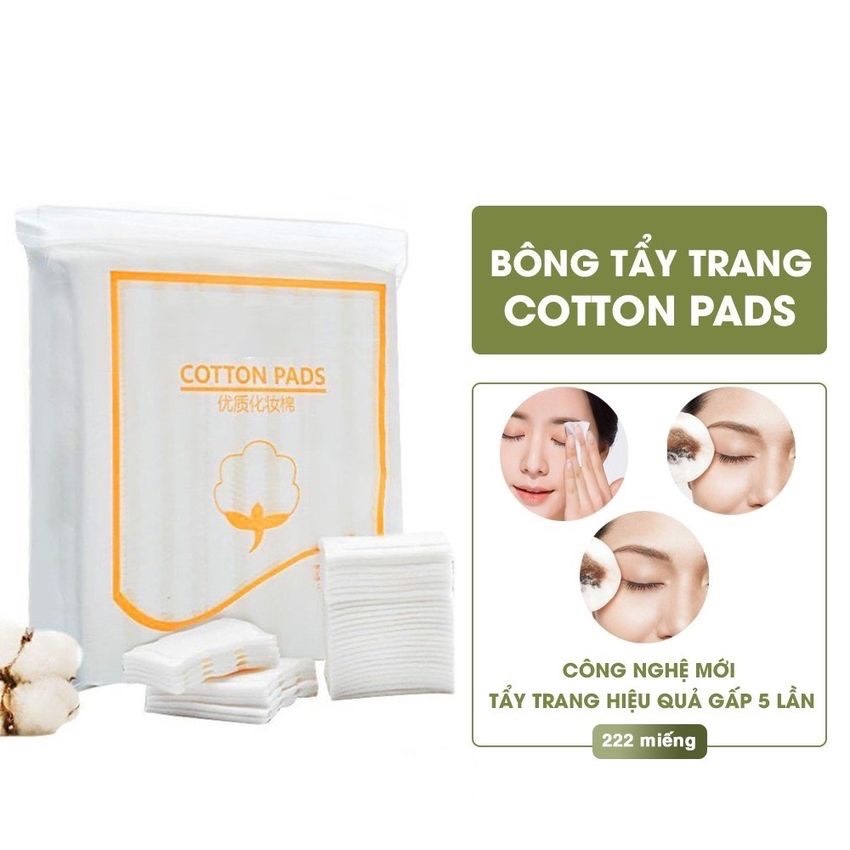 Bông Tẩy Trang Cotton Pad 222 Miếng [Chính Hãng] TH_Beauty