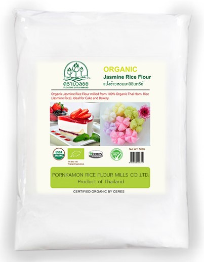 Bột gạo tẻ hữu cơ Floating Lotus 500g