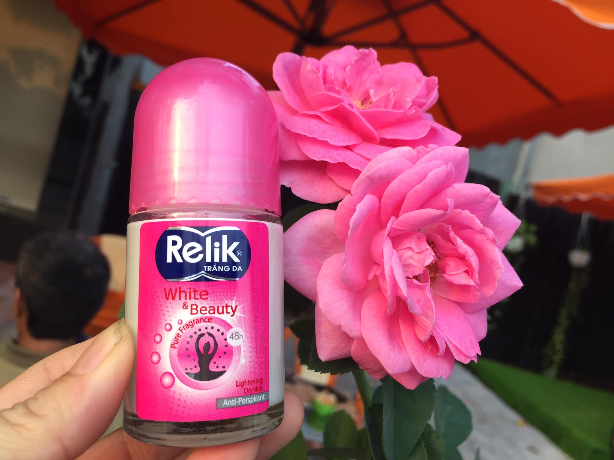Combo 2 chai lăn nách khử mùi trắng da Relik 25 ml