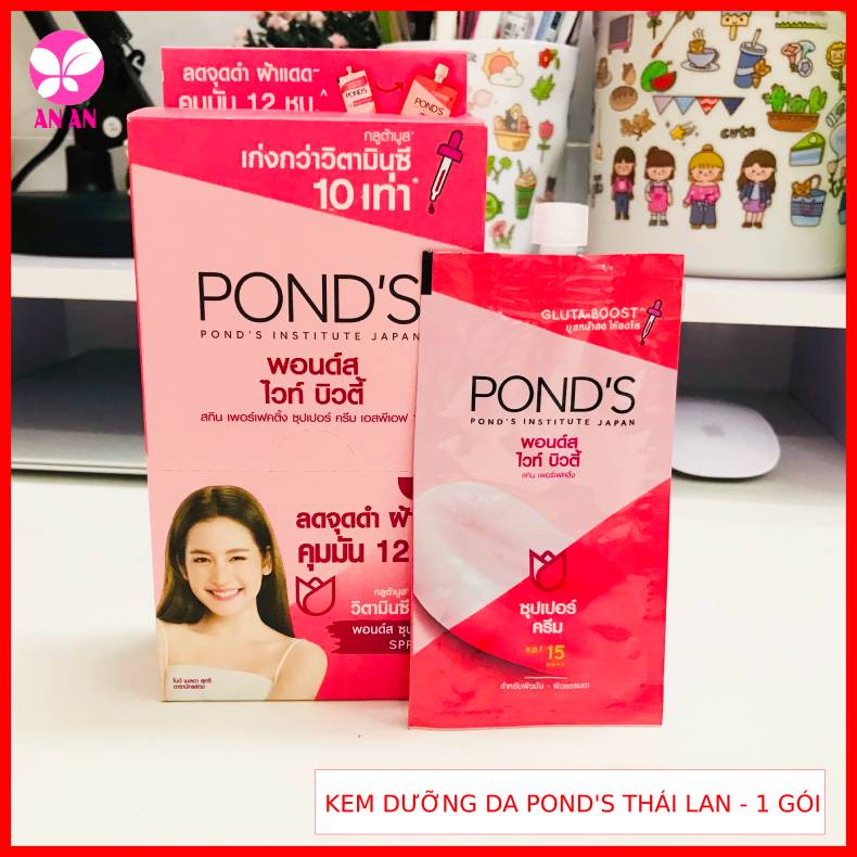 Kem dưỡng da pond's thái lan - kem dưỡng trắng da pond's - 1 gói kem - hàng nhập chính hãng