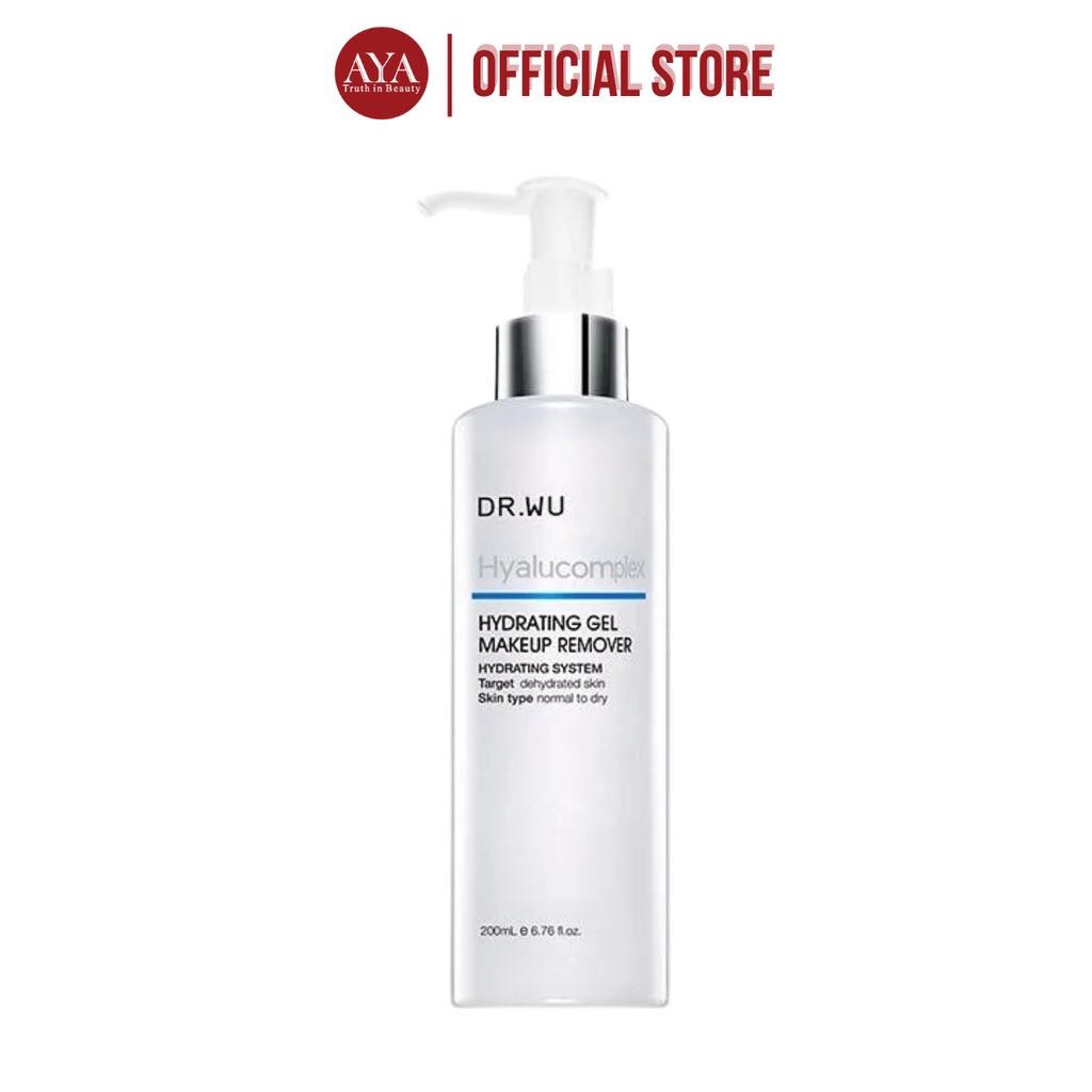 Gel Tẩy Trang Cấp Nước DR.WU HA Hyalucomplex Hydrating Makeup Remover 200ml Đài Loan